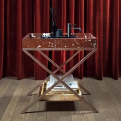 Bacino in marmo Vaniteux Viril di SONJA VIZZINI