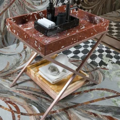 Bacino in marmo Vaniteux Viril di SONJA VIZZINI