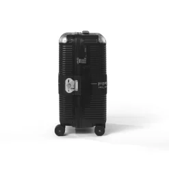 Bank Zip Deluxe Spinner 55 Bagaglio medio Nero