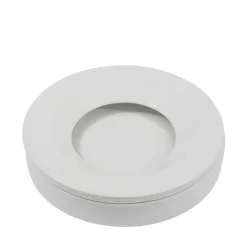 Barbados Grande posacenere bianco di Angelo Mangiarotti