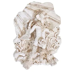 Bassorilievo in Ceramica Tarocchi Tricky Il Matto