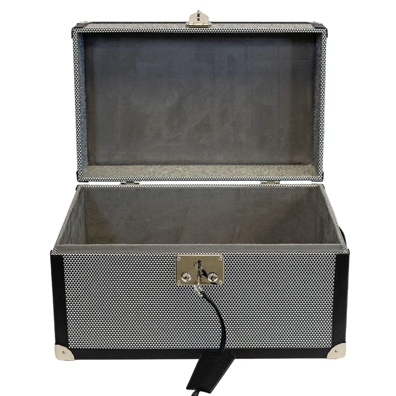 Baule piccolo Optical Nero Notte