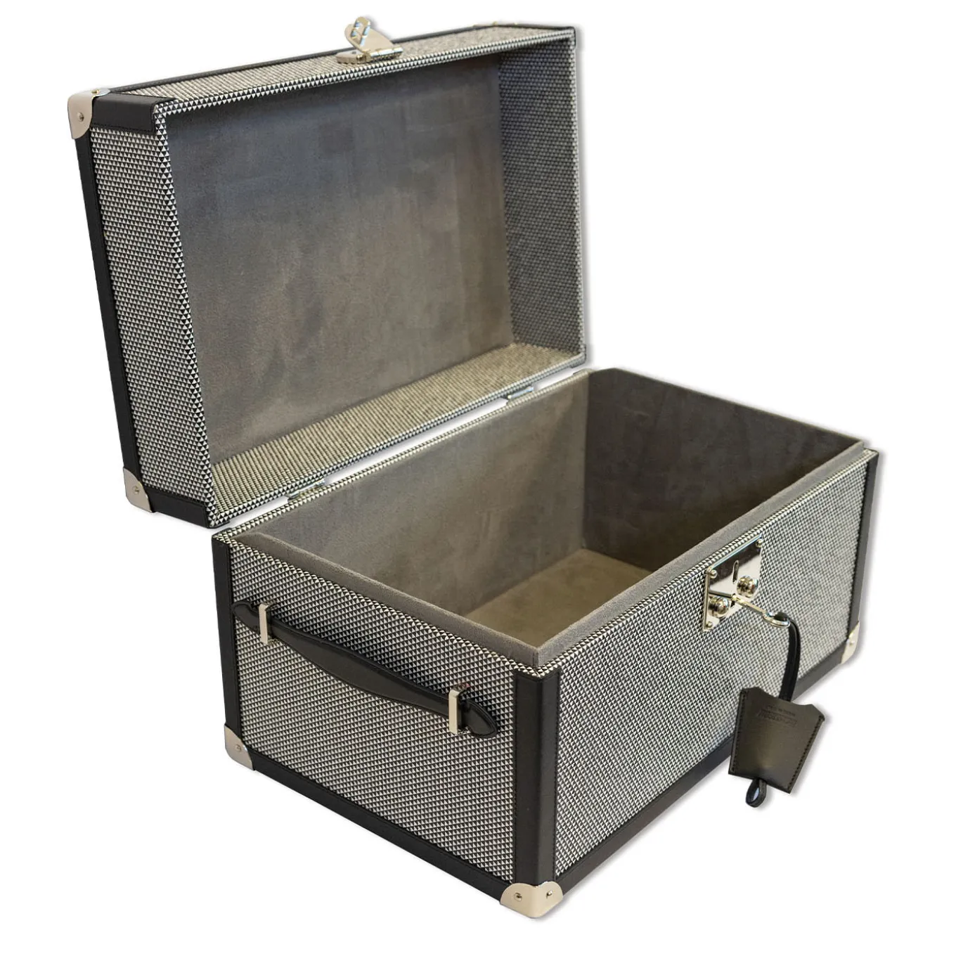 Baule piccolo Optical Nero Notte