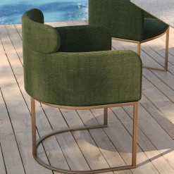 B-CHAIR Sedia da Esterno Moderna Verde