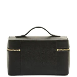Beauty Case Grande in Pelle Nera