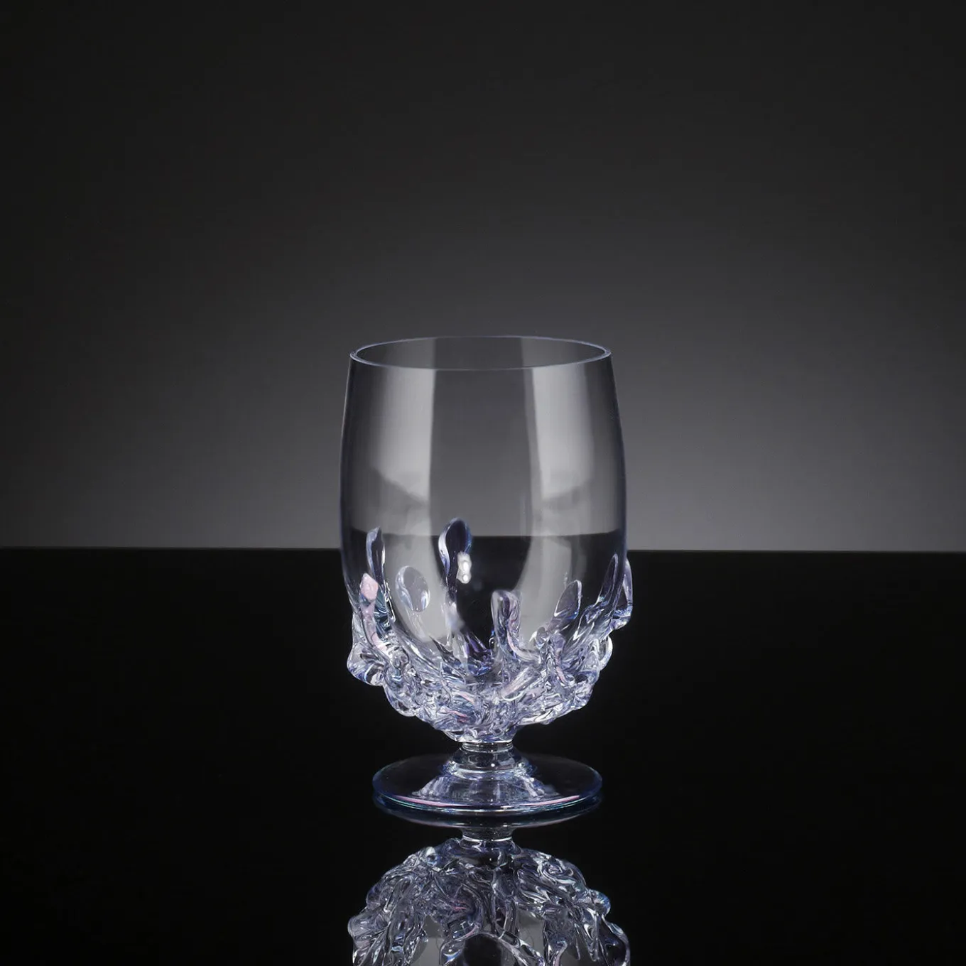 Bicchiere da acqua azzurro Flame Small