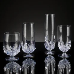 Bicchiere da acqua azzurro Flame Small