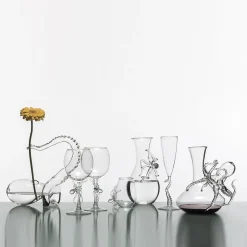 Bicchiere da vino Polpo