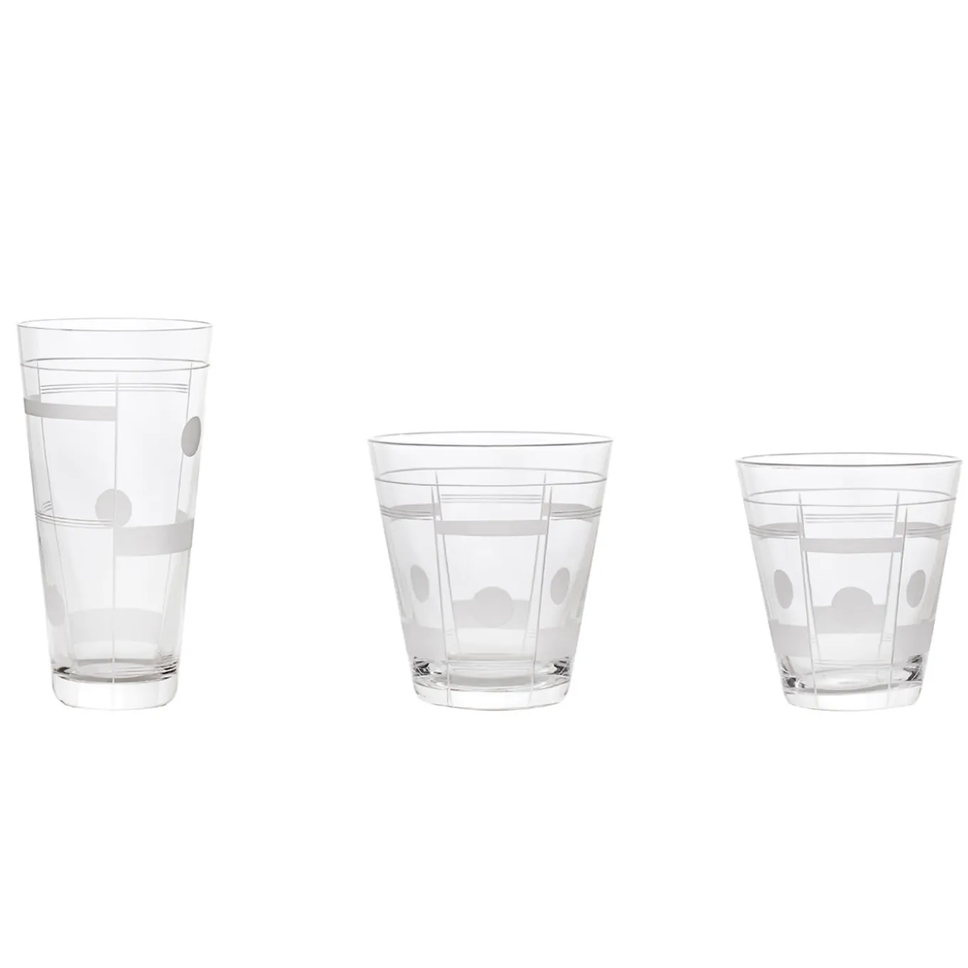 Bicchiere di cristallo da vino Sfere