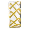 Bicchiere Highball in vetro Murano Cyrcus Esse Giallo e Trasparente