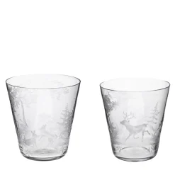 Bicchieri di cristallo Foresta per vino e acqua