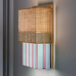 Bikini #1 Lampada da parete Azzurro