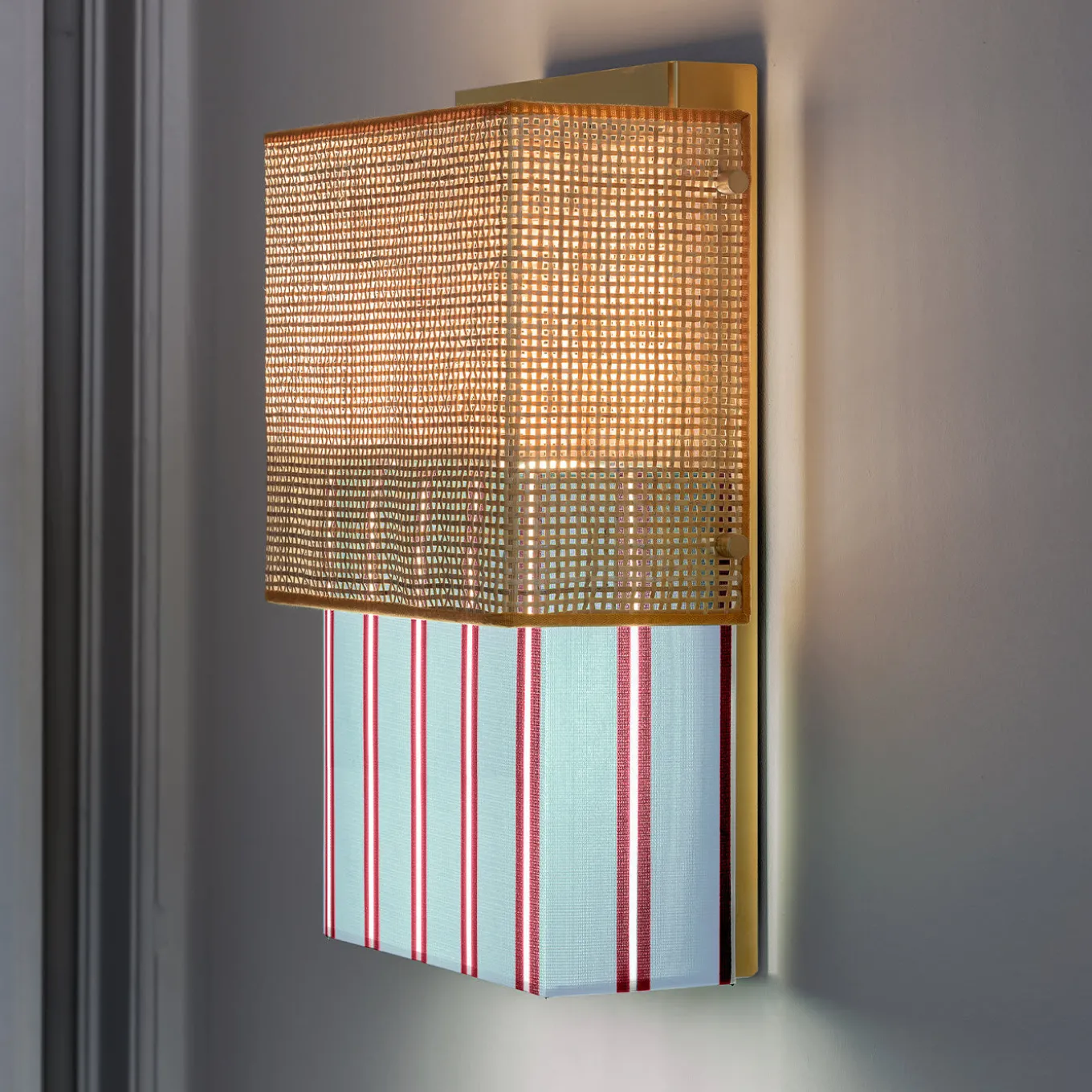 Bikini #1 Lampada da parete Azzurro