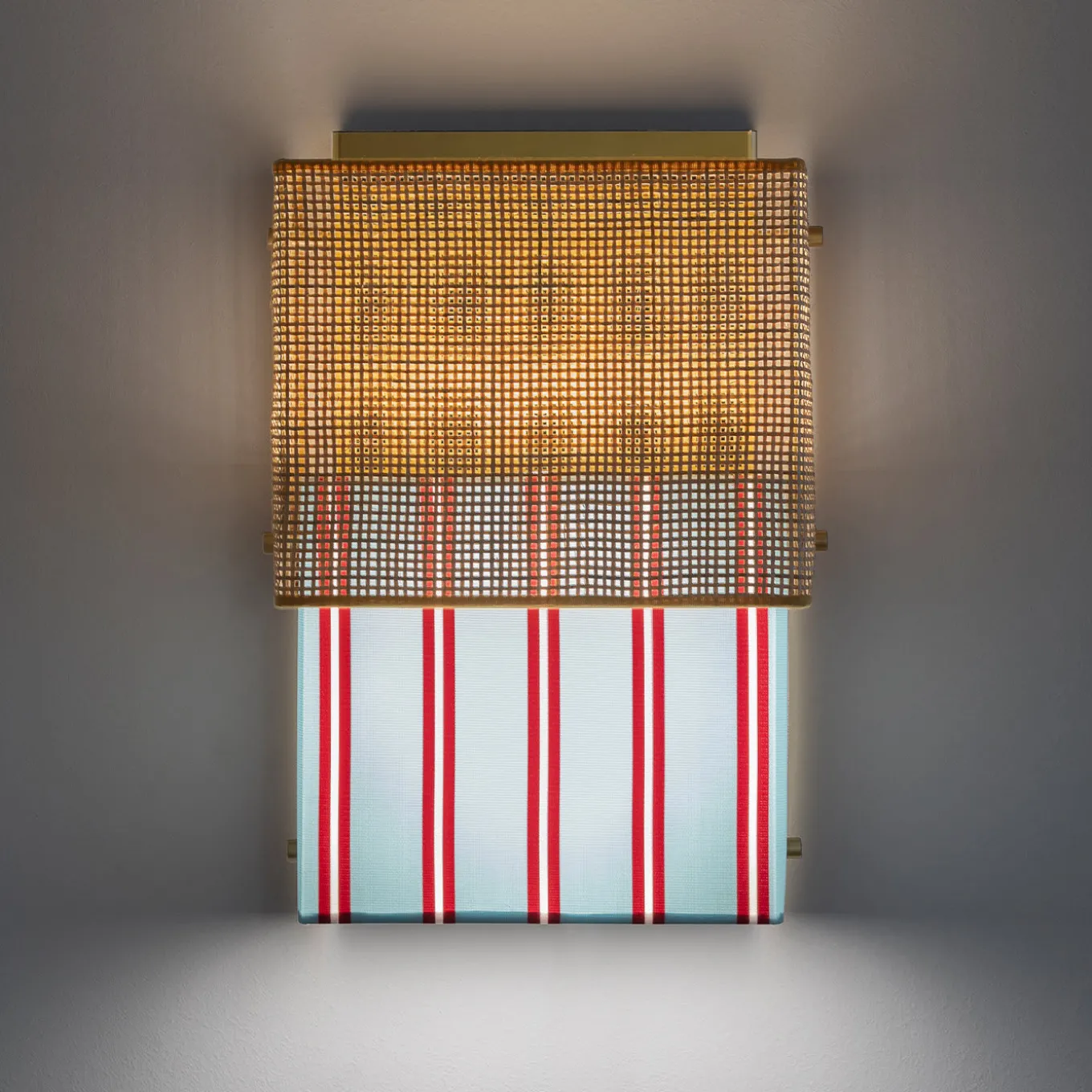 Bikini #1 Lampada da parete Azzurro