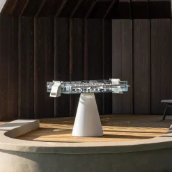 Biliardino bianco Ghost di Basaglia + Rota Nodari