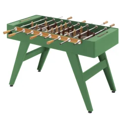 Biliardino Calciobalilla Boss in legno Iroko Verde