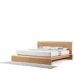 Bisu Il segreto della longevità, struttura per letto di Matteo Congiu