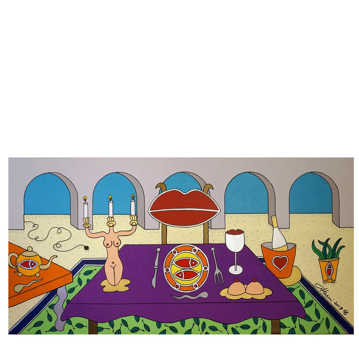 Bocca in Tavola Pittura