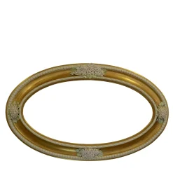 Boccioli bianchi in cornice dorata