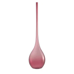 Bolle Vaso a forma di goccia rosso rubino