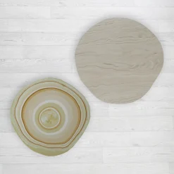 BonBon Tavolino irregolare dorato e beige #2