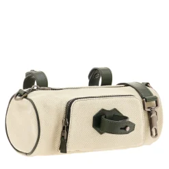 Borsa da bicicletta in pelle verde Passion