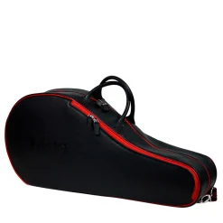 Borsa da tennis rossa e nera