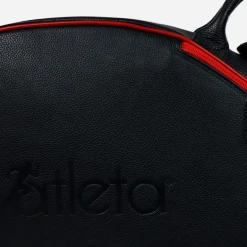 Borsa da tennis rossa e nera