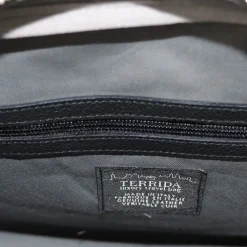 Borsa da viaggio nera con falso fondo