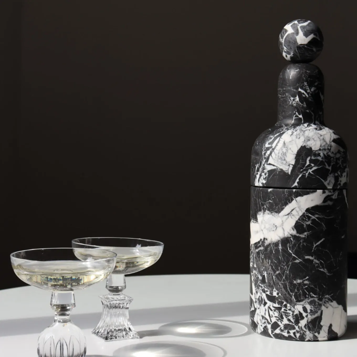 Bottiglia Cooler G in marmo antico Grand