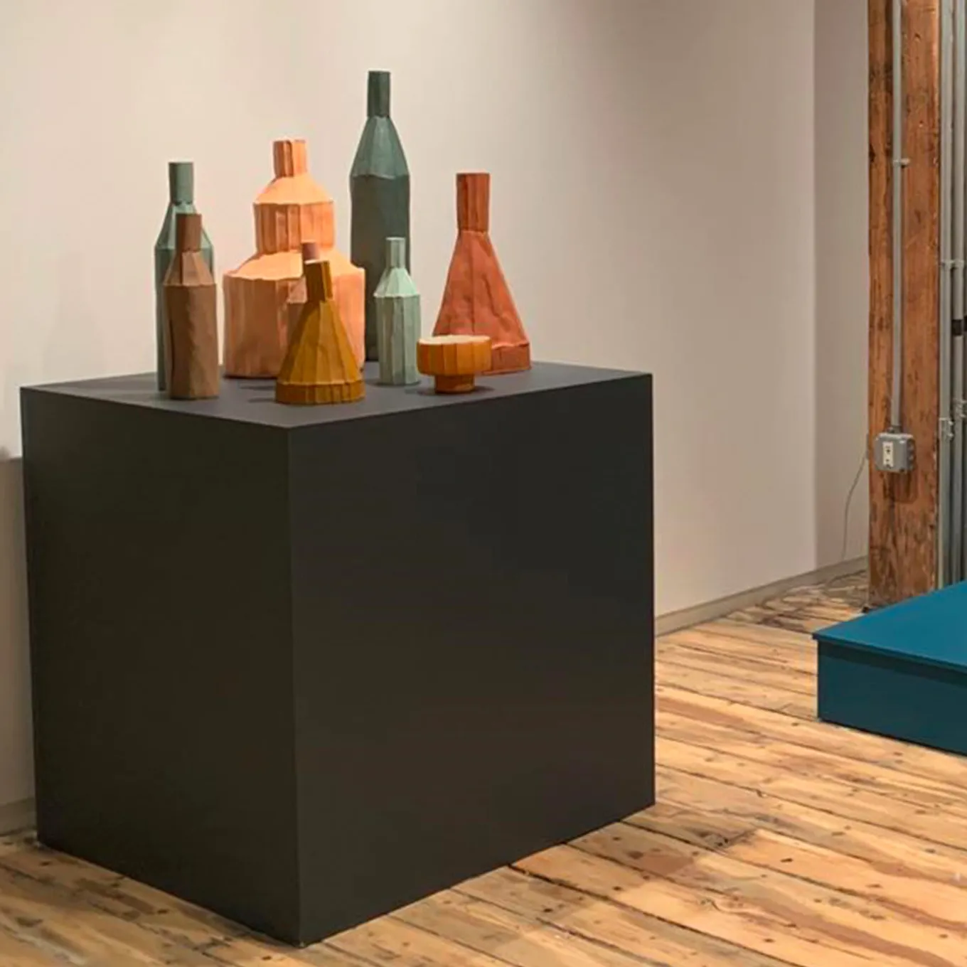 Bottiglia Decorativa Cartoccio E8/Salmone