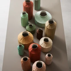 Bottiglia Decorativa FIDE Corteccia B1/Grigio verde