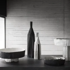 Bottiglia decorativa LISCIA E18/Nero