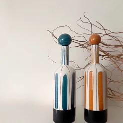 Bottiglia di senape decorativa Talia con coperchio