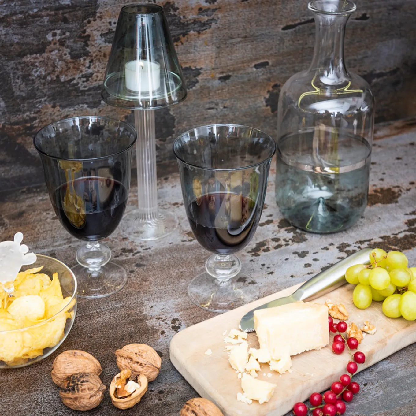 Bottiglia Firenze con fascia in platino