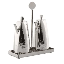 Bottiglie di olio e aceto per gli occhi