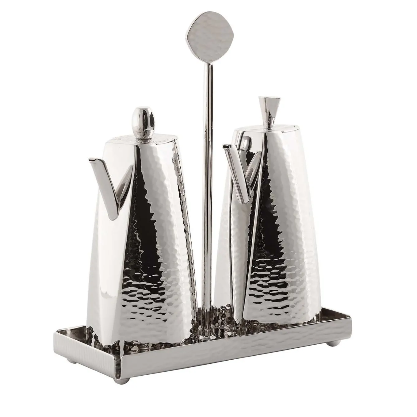 Bottiglie di olio e aceto per gli occhi