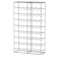 Bottillaria Rainbow, scaffale per vini da 48 bottiglie in metallo