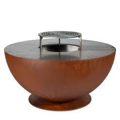 BQ157 Tulipano Barbecue Rotondo in Ferro