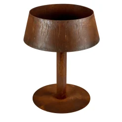 BR113 Braciere Lampada Alta con struttura in acciaio