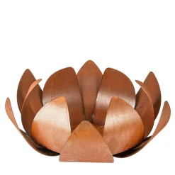 BR121 Braciere Ninfea in Acciaio Corten