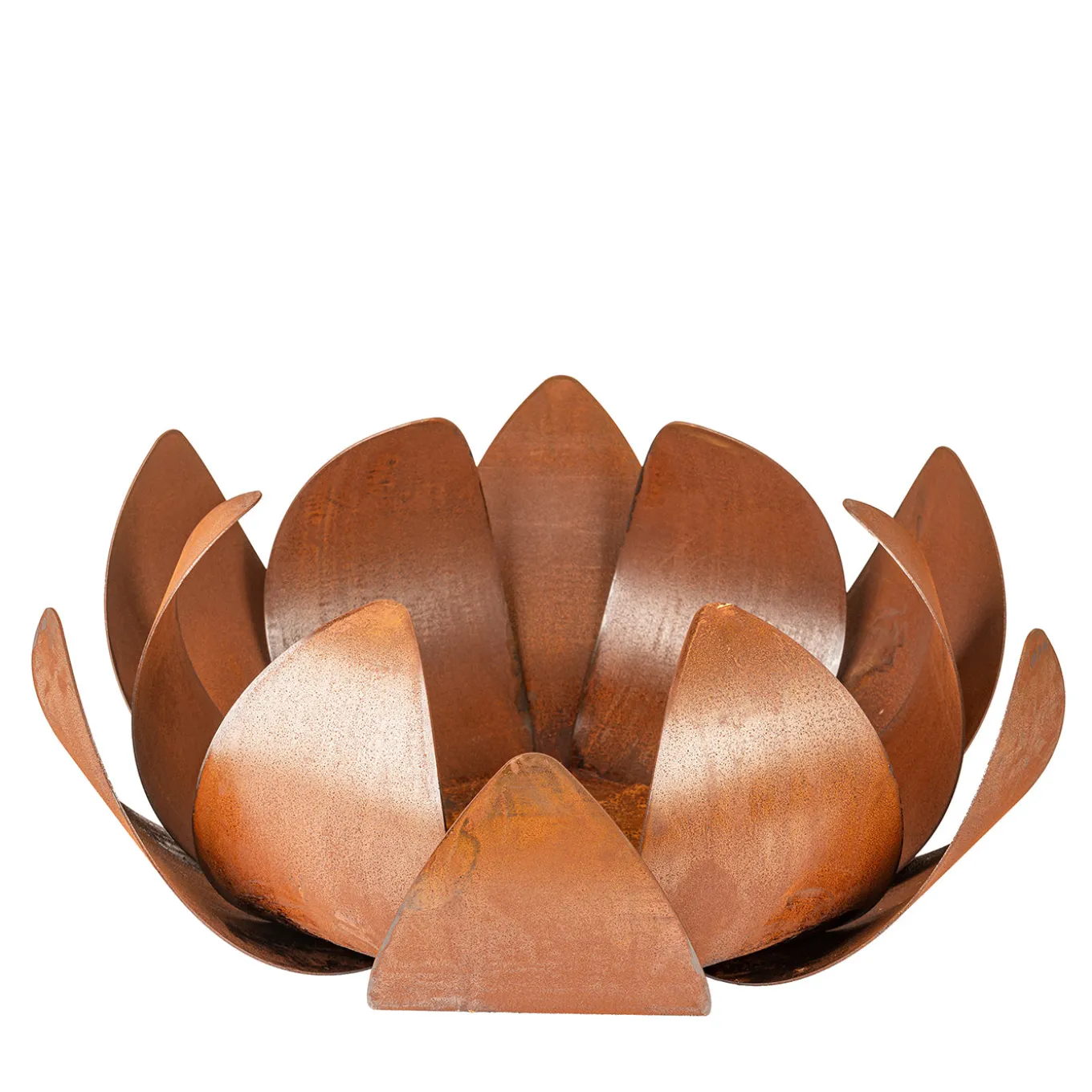 BR121 Braciere Ninfea in Acciaio Corten