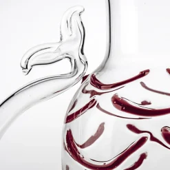 Brocca a coda di pesce rossa