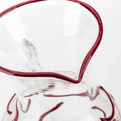 Brocca a coda di pesce rossa