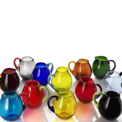 Brocca Dandy verde acido e azzurro di Stefano Marcato