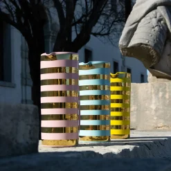 Brocca Serlio Gondoliere oro e blu