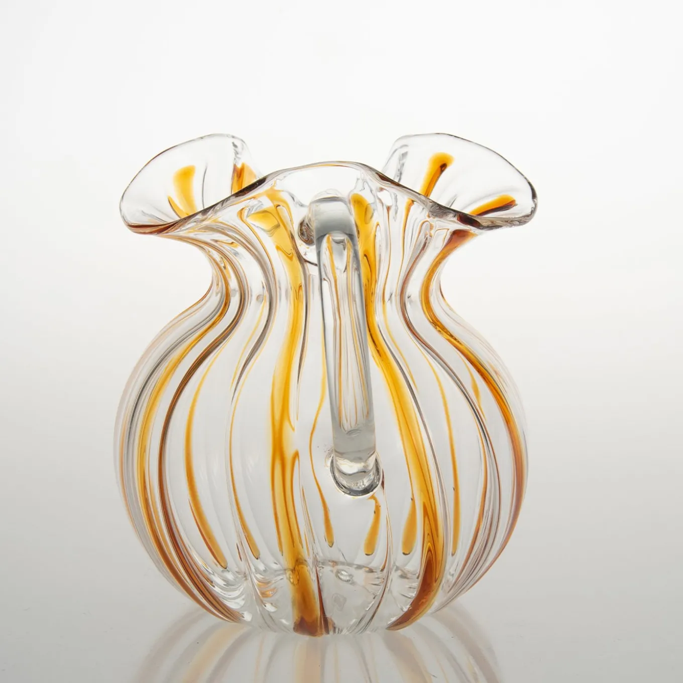 Brocca Torcello a righe gialle