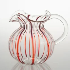 Brocca Torcello a righe rosse