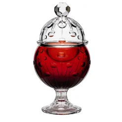 Bruciatore di incenso rosso Baba