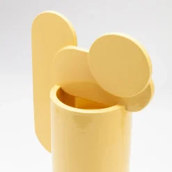 Bubble Family Arancia Vaso Giallo Pastello